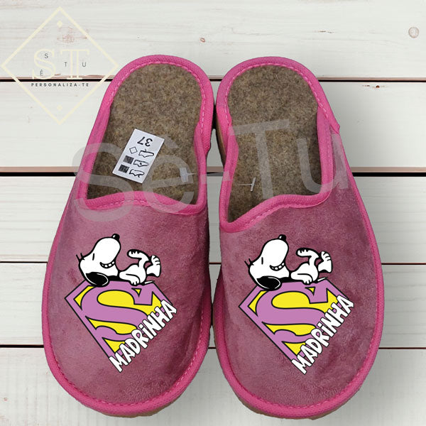 Chinelos Super Madrinha Snoopy - Sê-Tu